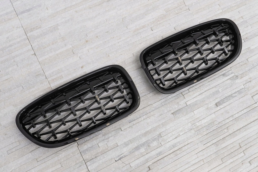 фото №12, Решітка радіатора передній чорний diamond bmw seria 5 f10 09-17
