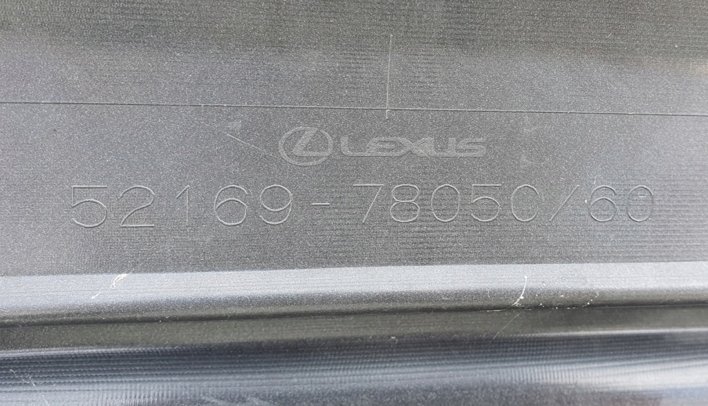 Lexus nx200t nx300h рестайлінг  спойлер бампера задній оригінал Доставка