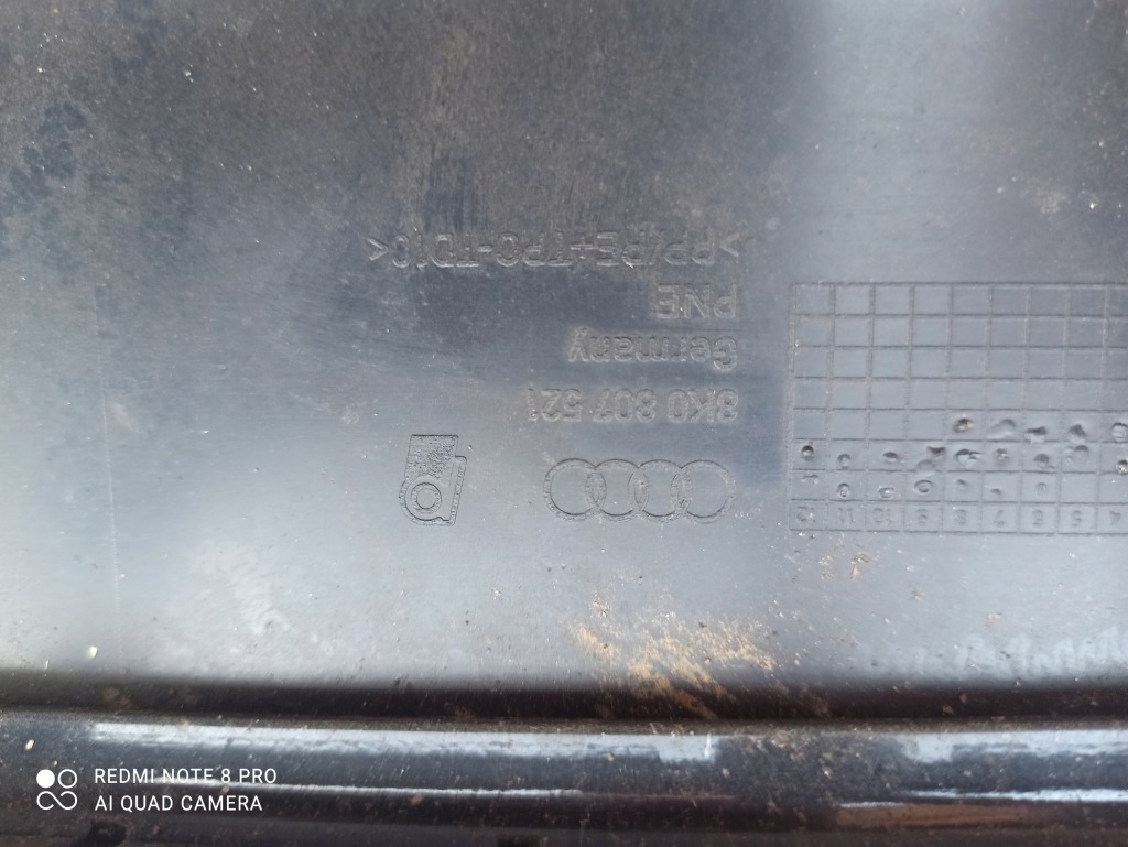 Бампер задняя накладка audi a4 b8 kombi 8k0807521 в Украине