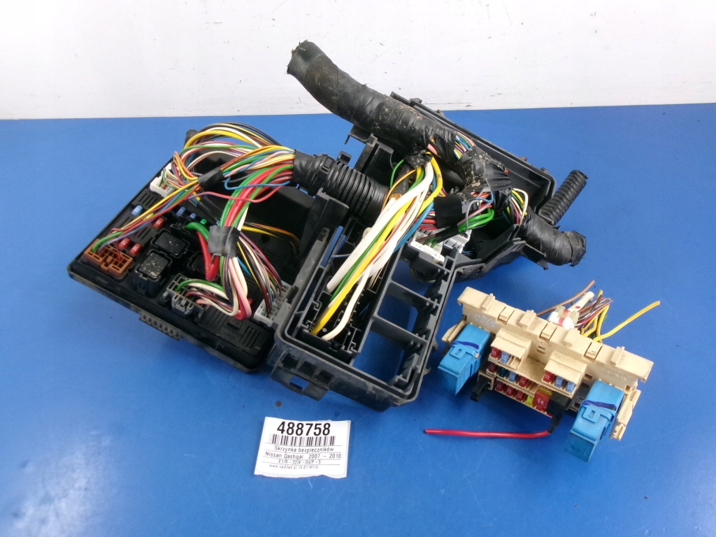 фото №1, Nissan qashqai j10 коробка запобіжників модуль bsi 284b7jd01b