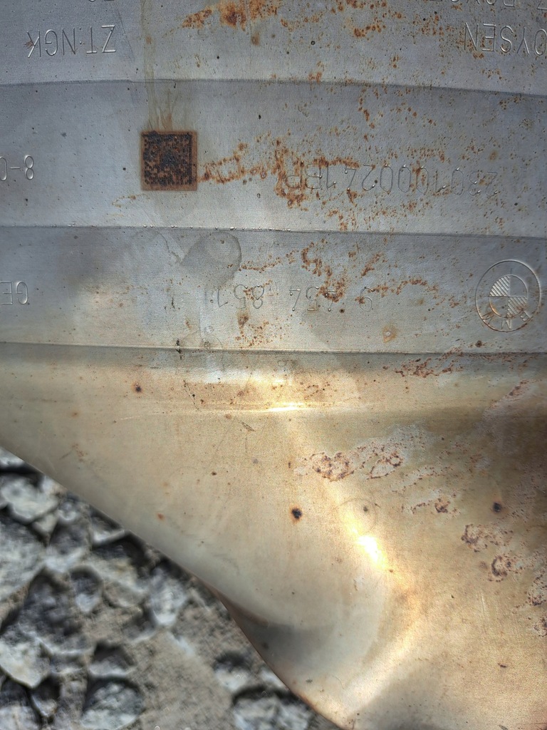 фото №10, Гаситель выхлоп bmw 8 g14 g15 g16 kpl оригинал 9797557 9454851