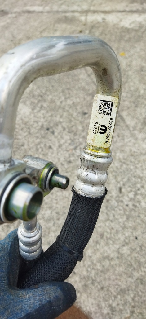 фото №4, Jeep wrangler jl 18-22 шланг кондиционера