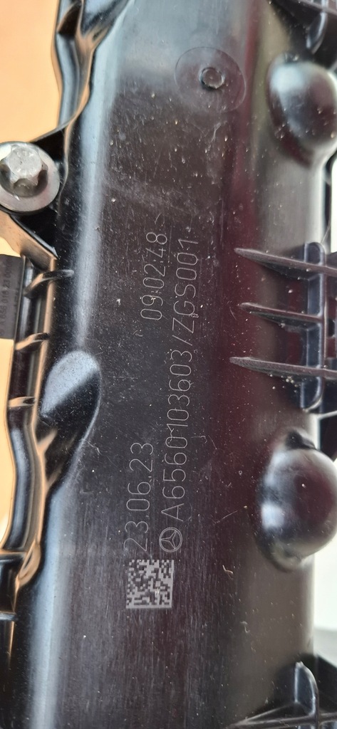 фото №10, Mercedes w206 s223 om656 крышка клапанов двигателя a6560103603