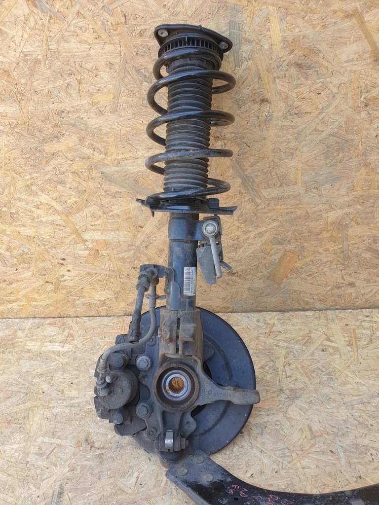 фото №8, Ford focus mk3 поворотный кулак амортизационная стойка правый перед