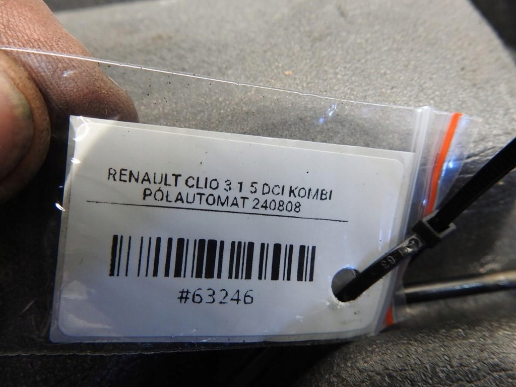 фото №4, Сиденье сиденье левый задняя renault clio iii kombi