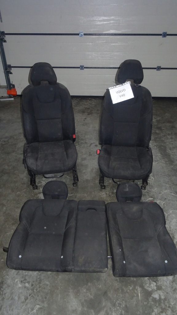 фото №1, Volvo v40 ii сиденья заднее сиденье комплект