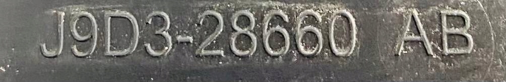 фото №9, Защита крышки багажника правая jaguar i-pace x590 j9d3-28660-ab