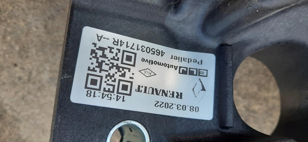 фото №6, Педаль зчеплення dacia jogger 465031714r