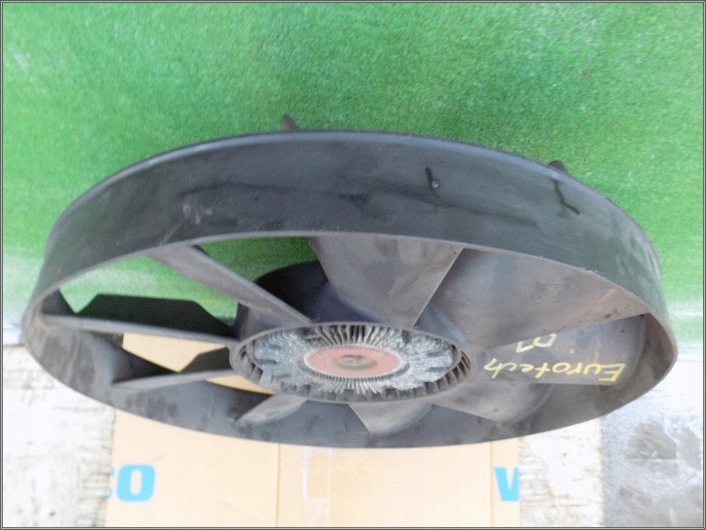 фото №4, Iveco eurotech 440km вентилятор віскозна муфта радіатора