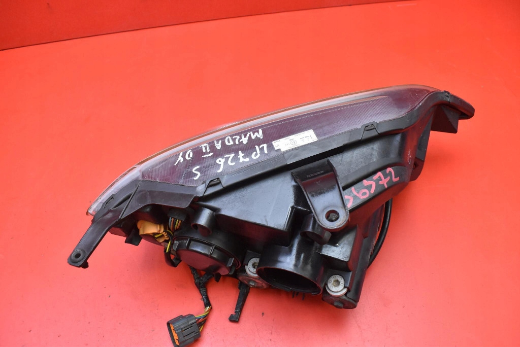 фото №5, Фара лівий лампа перед лінза eu p5444l mazda 2 ii dy lift 05-07