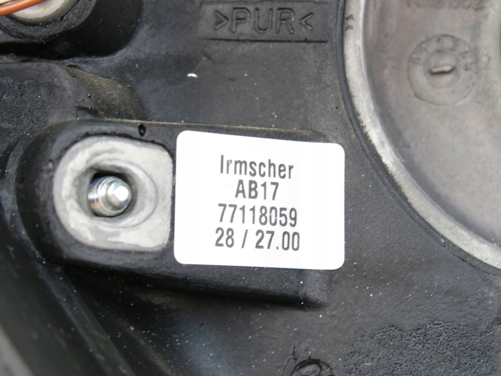 фото №12, Повітропровід триспицева шкіряний профільована irmscher opel agila a astra g