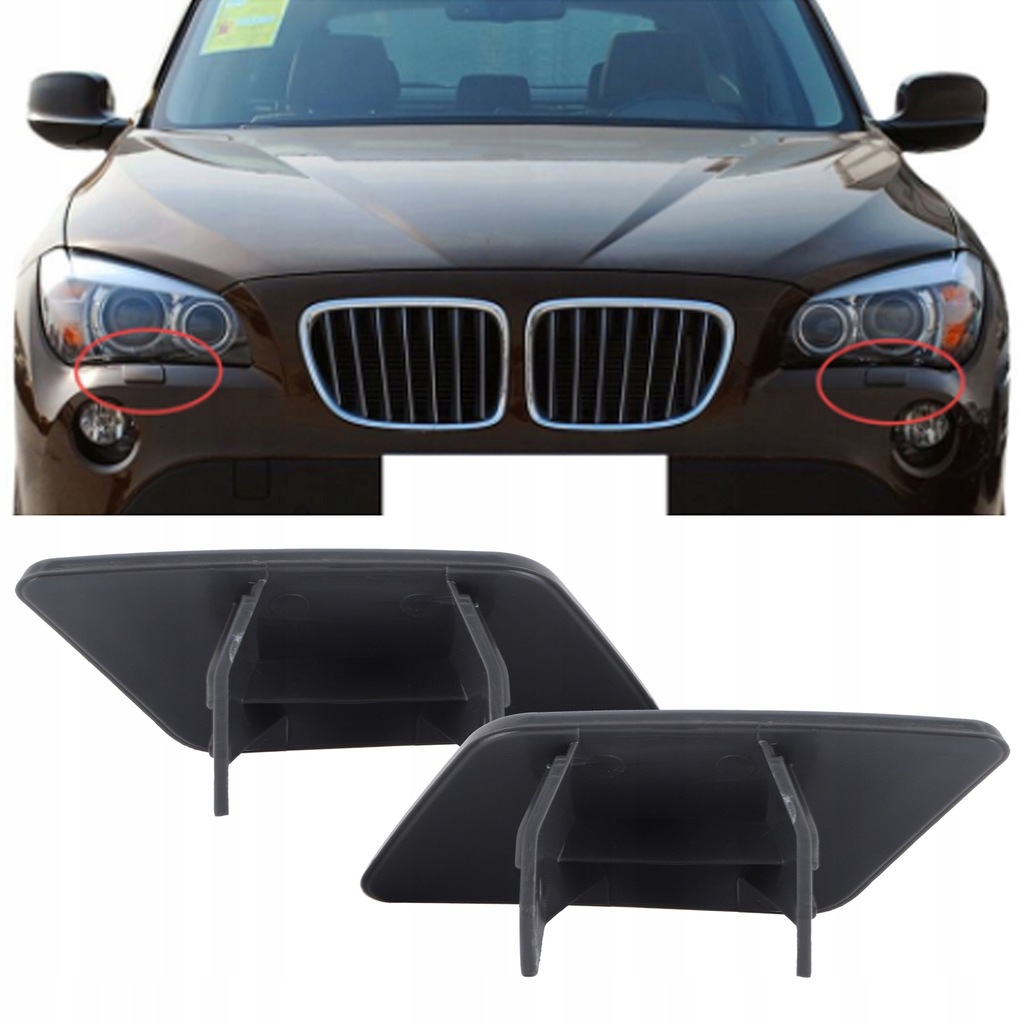 фото №9, Szt. бампер фара крышка распылителя крышка левый правый 51112993585