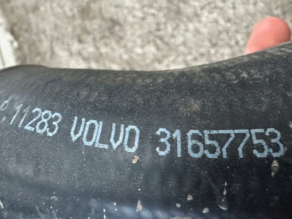 фото №9, Volvo xc60 ii труба интеркулер турбины 31686412 31657753