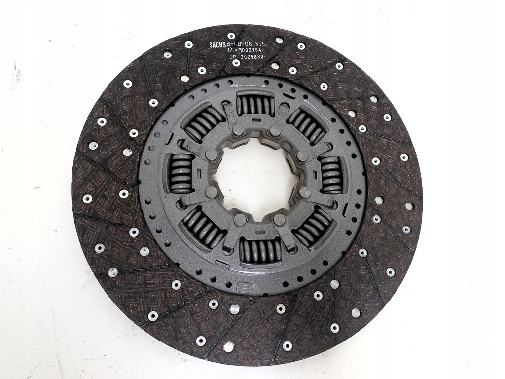 фото №7, Nowa оригинальная диск сцепления 380 mm sachs volvo fh13 fm12 fh fm fl
