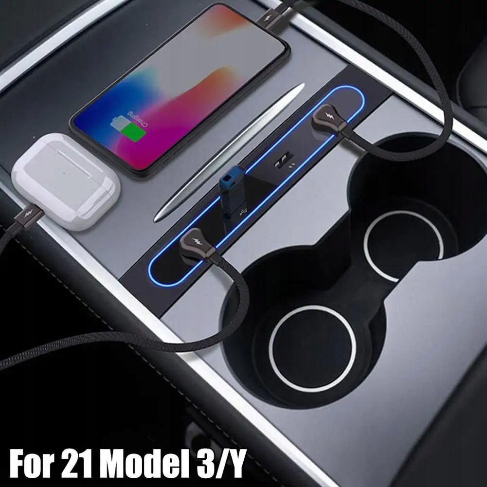 фото №4, Dla tesla 2021 model 3 model y 27w скло зарядний пристрій inteligentna станція