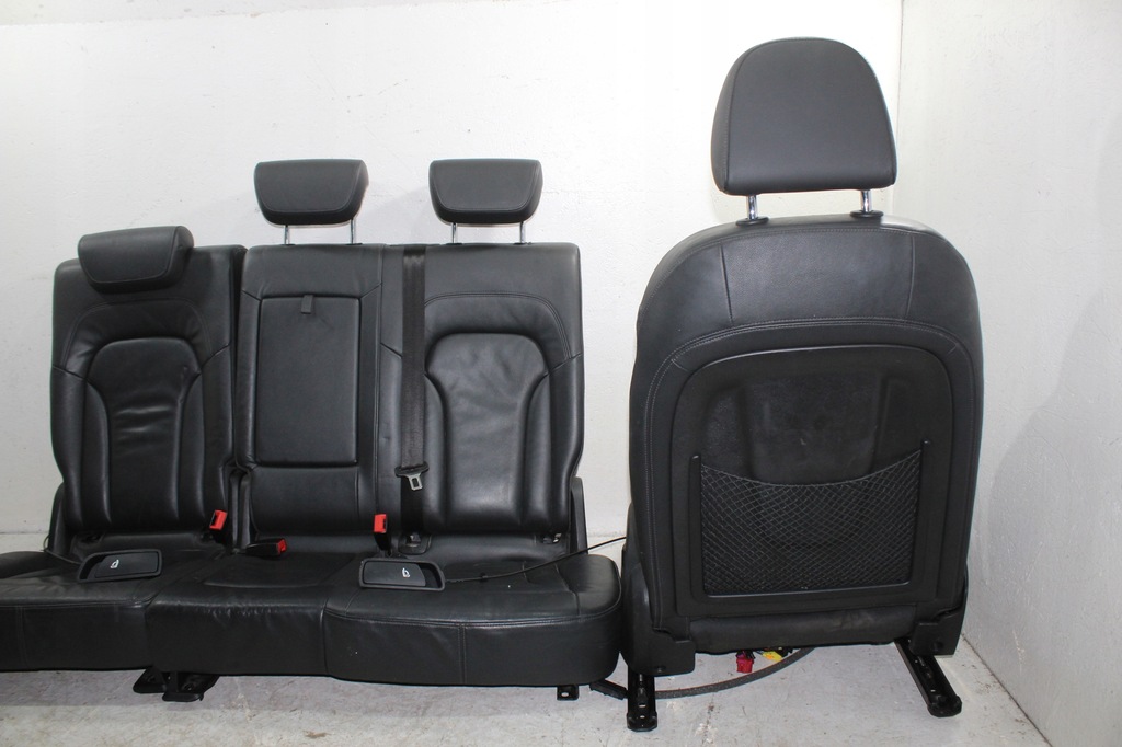 фото №9, Audi q5 8r сиденья кожа полная elktryka комплект