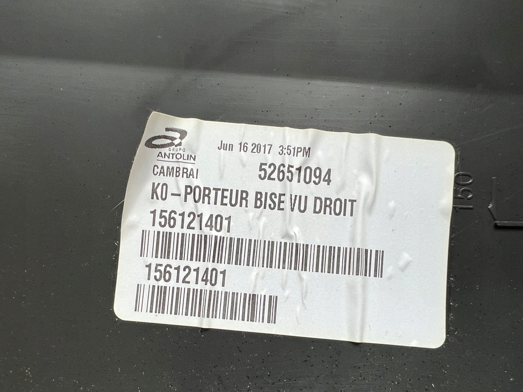 фото №12, Proace expert обшивка обивка дверь правый перед оригинал