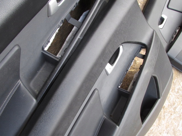 фото №9, Kia sportage iii 2010-2015r. обшивки обивка дверь комплект czarna кожа