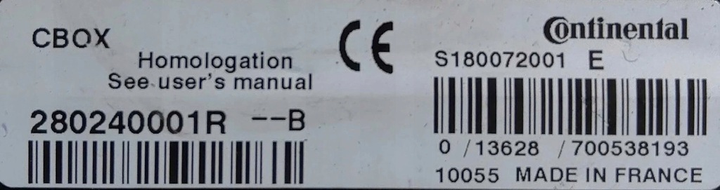 фото №3, Renault grand scenic iii модуль 280240001