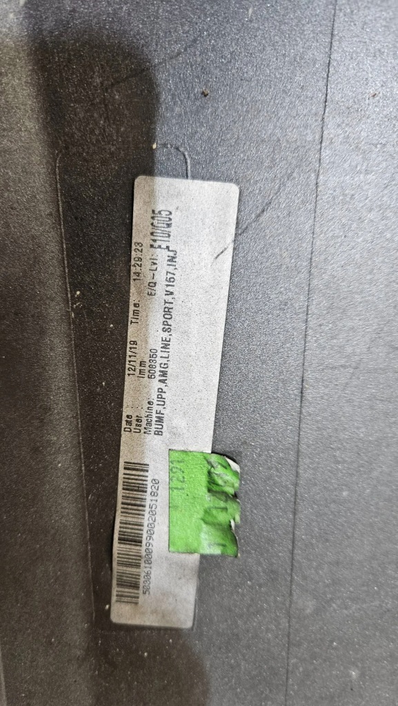 Бампер перед передний хром чёрные mercedes gle w167 a167 amg przed liftem Недорого