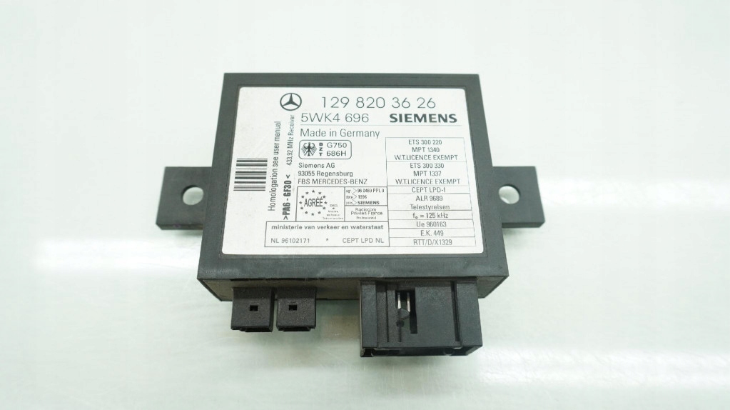 фото №1, Mercedes sl r129 блок управления 1298203626 модуль иммобилайзер