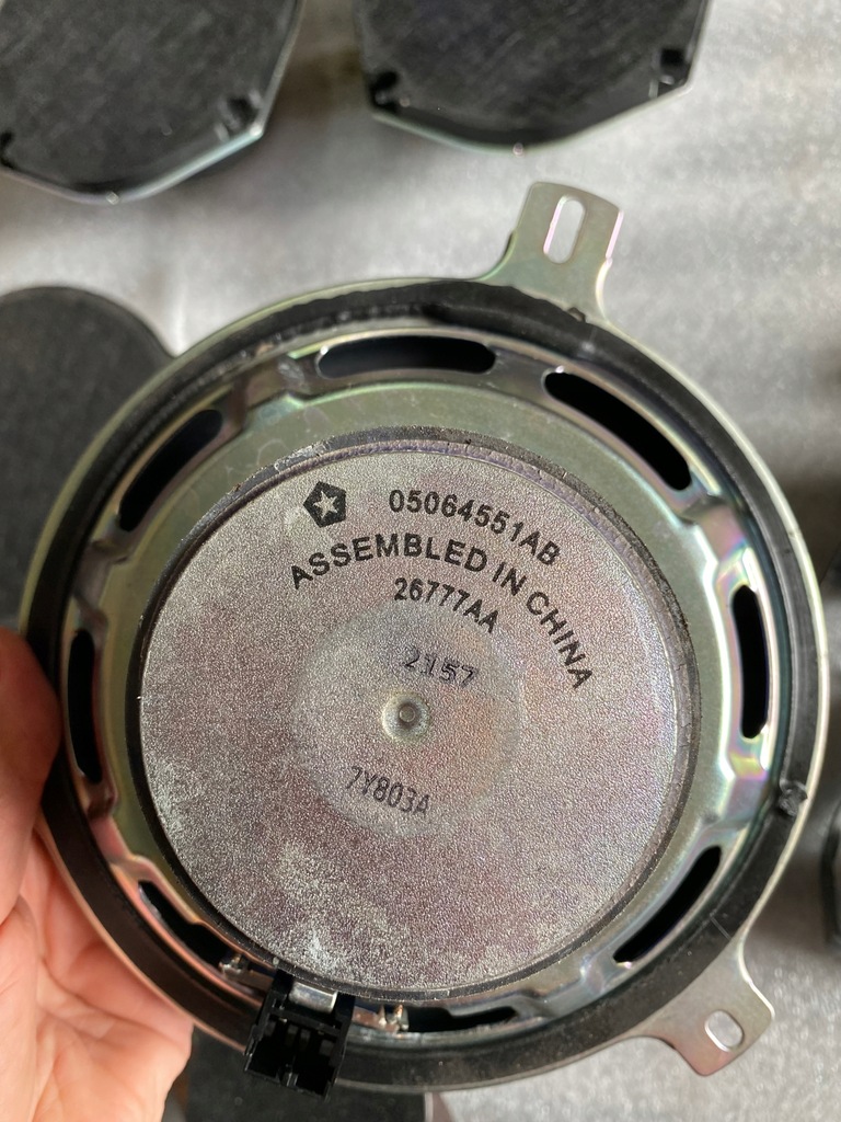 фото №4, Jeep grand cherokee wk2 набор динамиков динамики