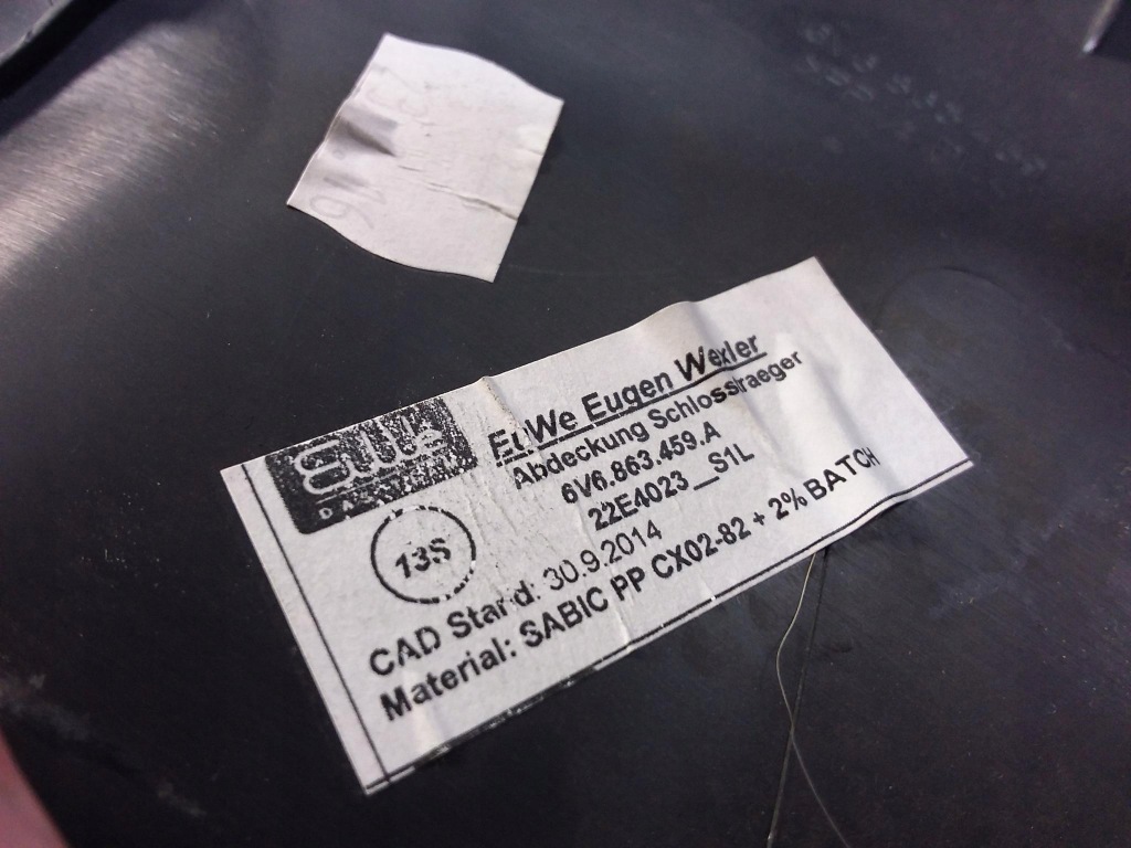 фото №7, Fabia iii hb защита порог багажника 6v6863459a