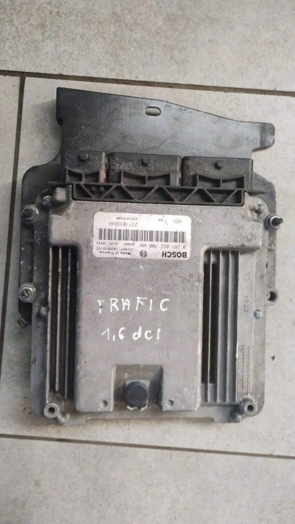 фото №1, Блок керування двигуна 0281032700 renault trafic iii 1.6 dci