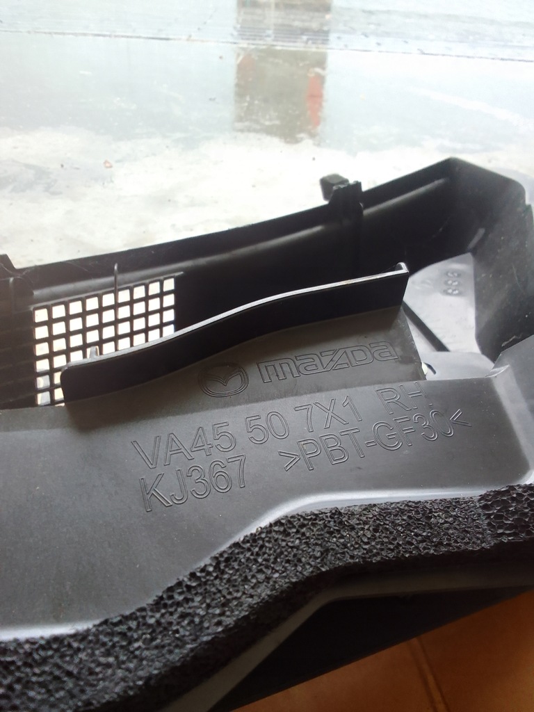 фото №10, Mazda cx50 23- жабо пластиковий va45-50-7n usa
