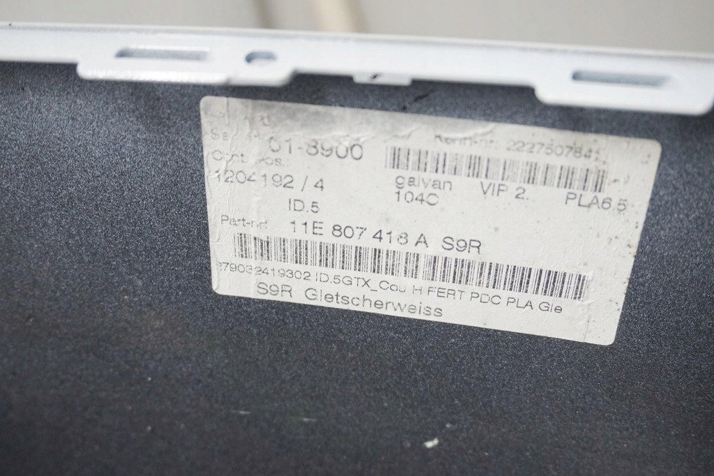 фото №10, Бампер задній 6xpdc vw id4 id5 id.4 id.5 11e807418a gtx