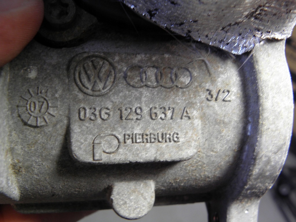 фото №6, Vw golf v 2.0 tdi // клапан egr 03g129637a