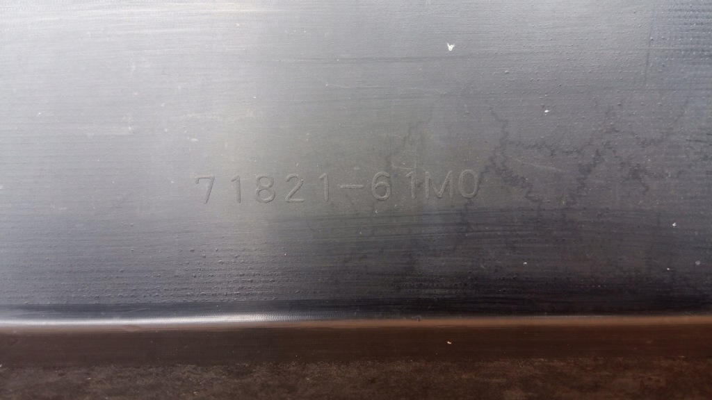 фото №11, Suzuki sx4 s-cross 13- накладка спойлер бампера задня z1821-61m0