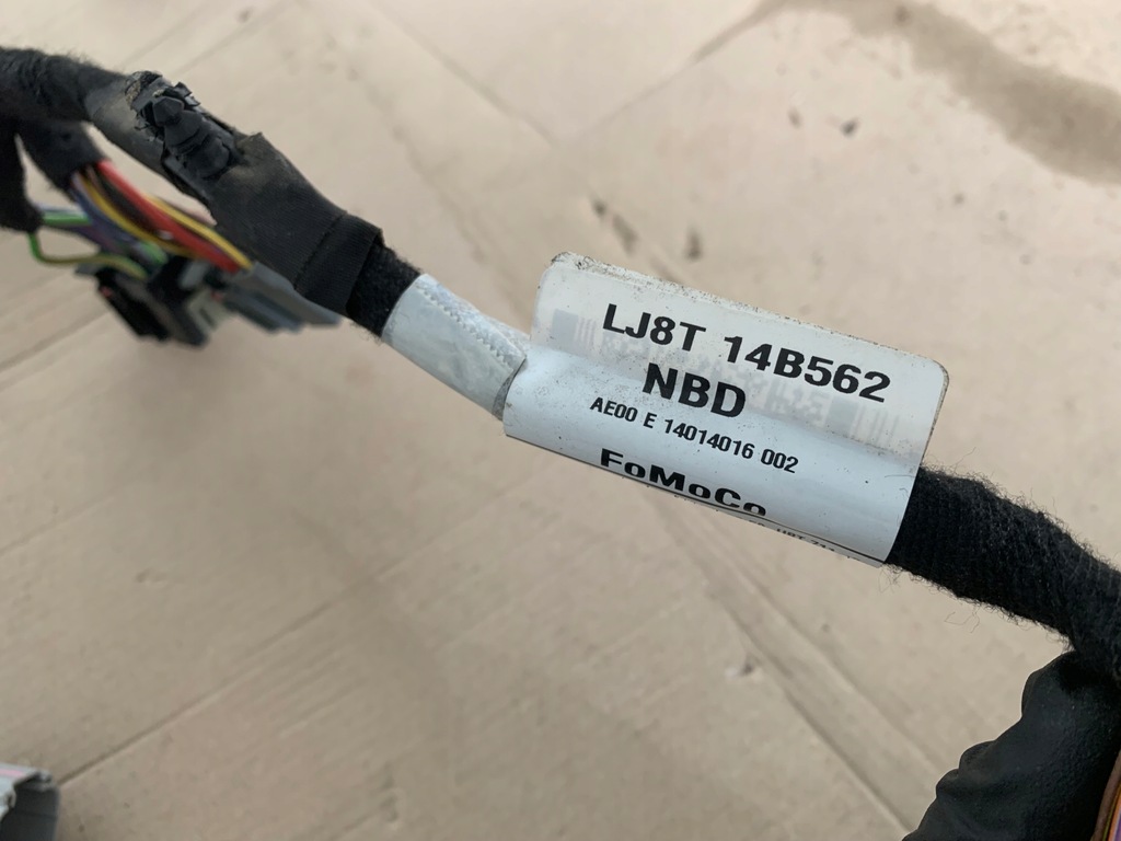 фото №12, Ford mustang mach-e rwd 75.7kwh жгут электропроводка крышки багажника оригинал