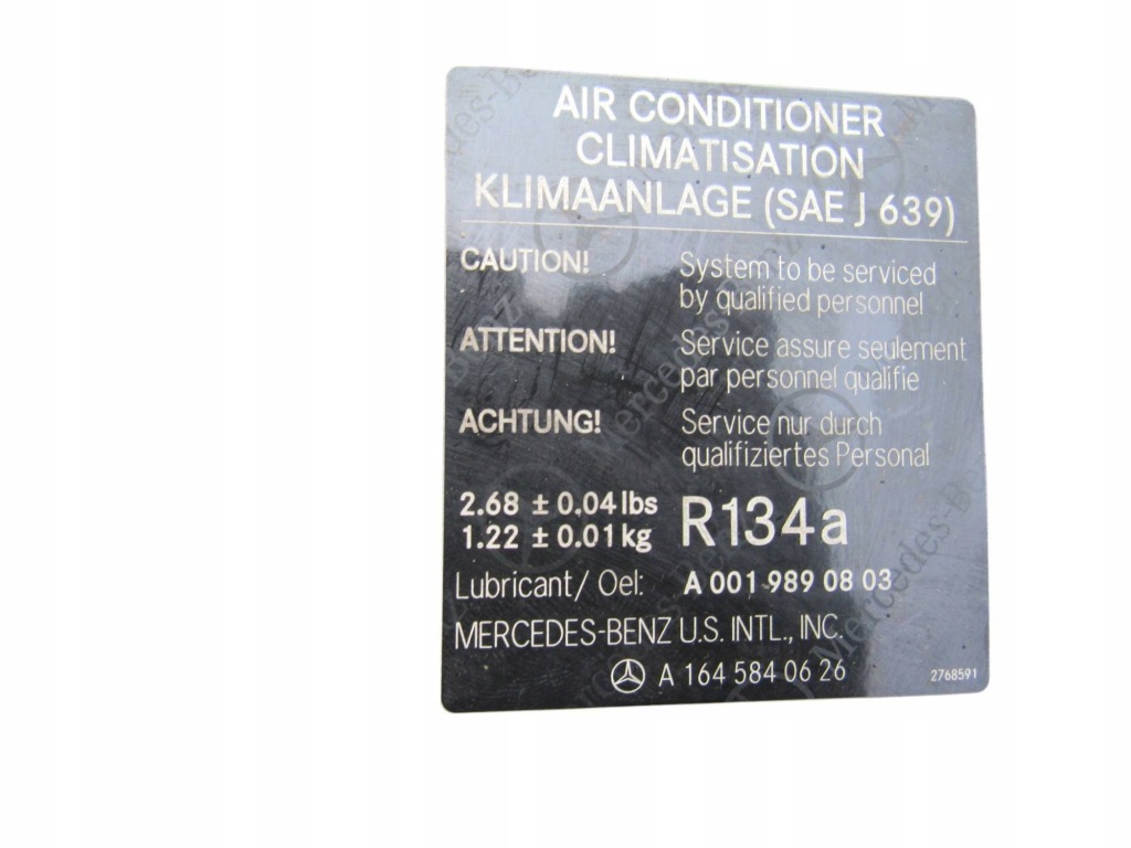 фото №16, Mercedes gl 500 550 w164 4.7 5.5 v6 pas передний радиатор усилитель 273