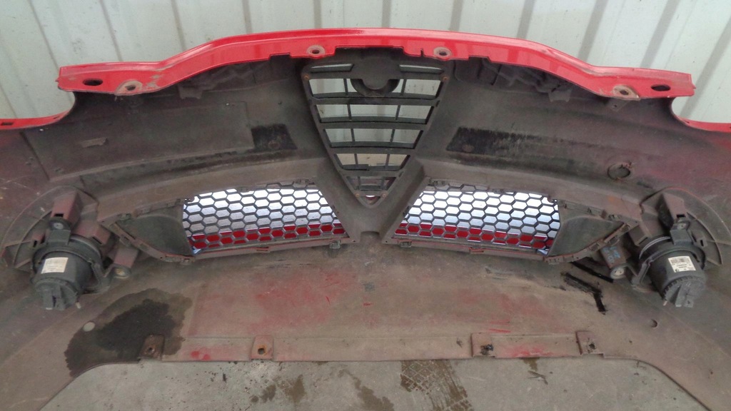 фото №15, Бампер alfa romeo mito 2008-2013r. передній перед червоний kod 289