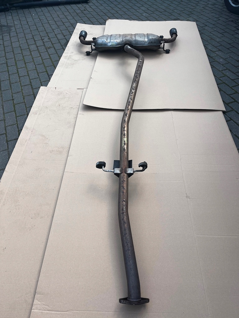 фото №1, Mazda cx-5 ii 2.2 d гаситель конечный выхлоп труба выхлопная 19r