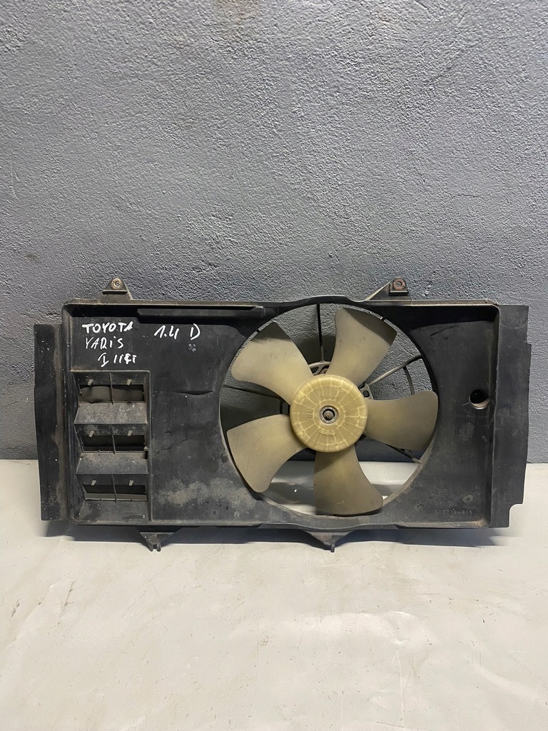 фото №1, Вентилятор радиатора toyota yaris verso 1.4 d4d
