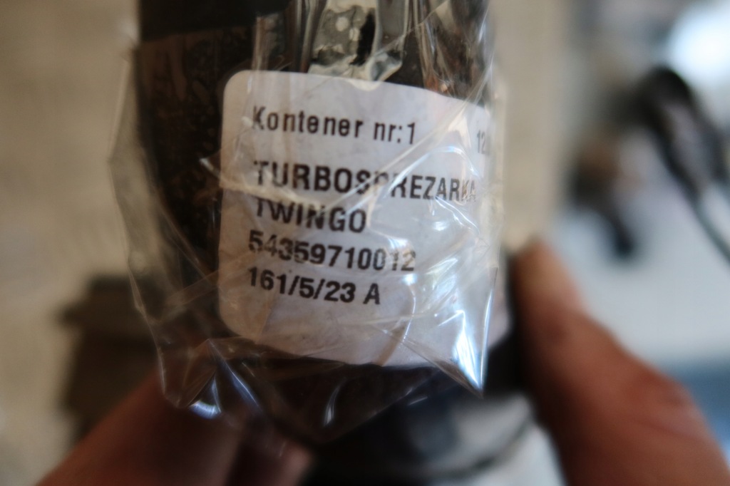 фото №4, Турбонагнітач renault twingo 54359710012