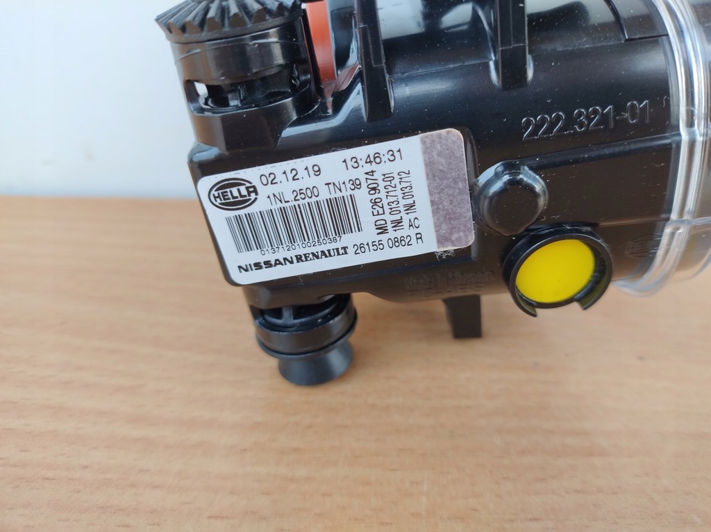 фото №3, Левый противотуманная фара led drl renault scenic trafic megane clio zoe k72/111