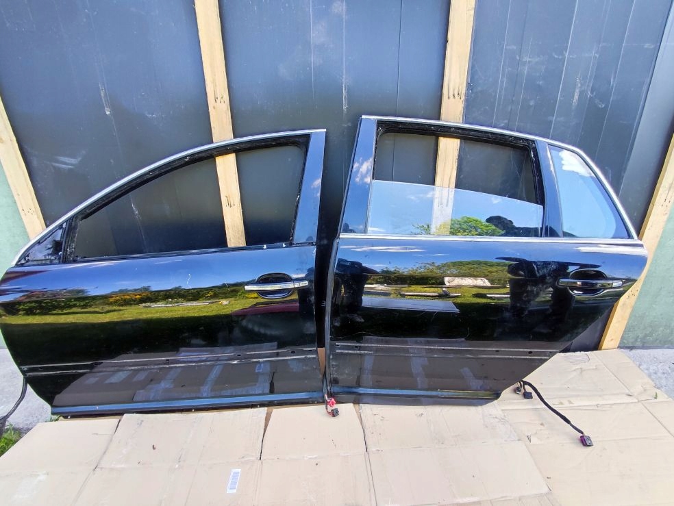 фото №1, Vw phaeton дверь левый перед задняя 3d0 оригинальный номер lc9x