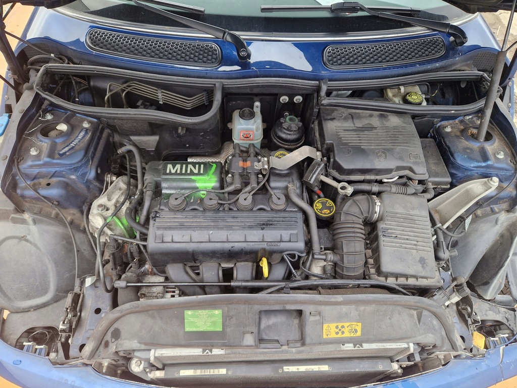 фото №1, Mini mini r50 r53 cooper 02-06 двигатель 1.6 w10b16a 116km/85kw