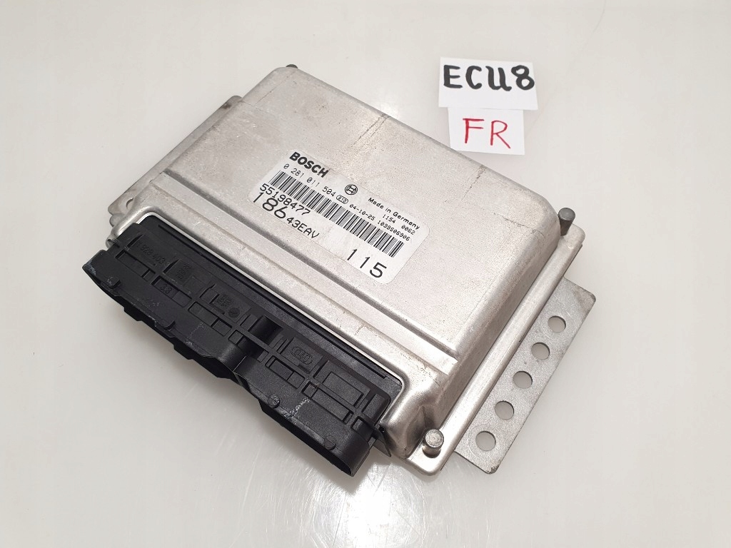 фото №1, Fiat multipla блок управления бортовой компьютер двигателя bosch