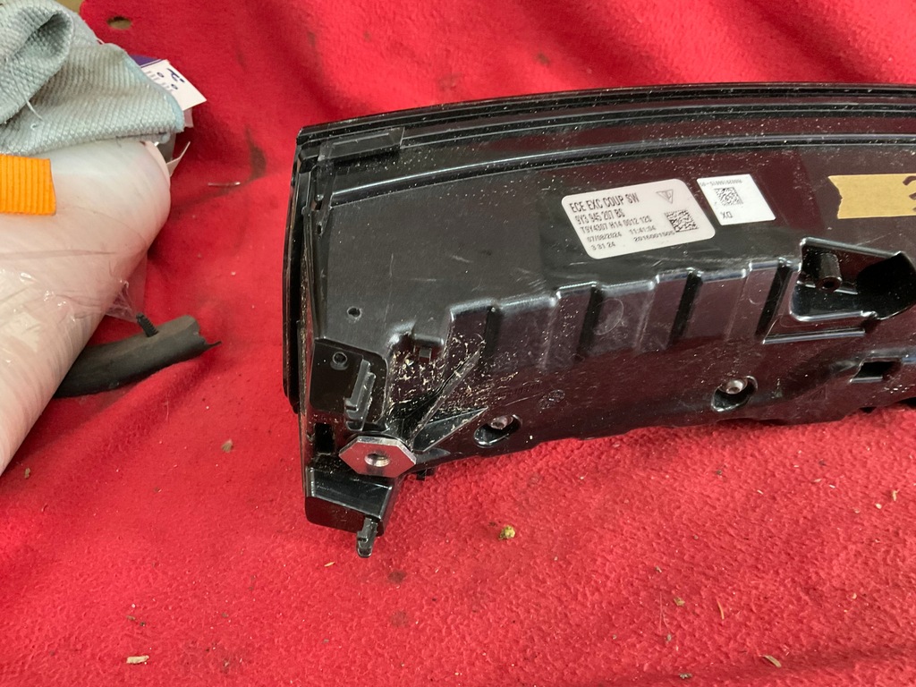 фото №8, Porsche cayenne coupe lift лампа накладка задняя idealna 9y3945207bs оригинал