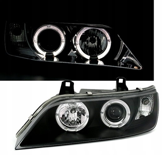 фото №2, Лампы фары do bmw z3 od 1996 do 2002 roku кольца led лампочка h1 бесплатно