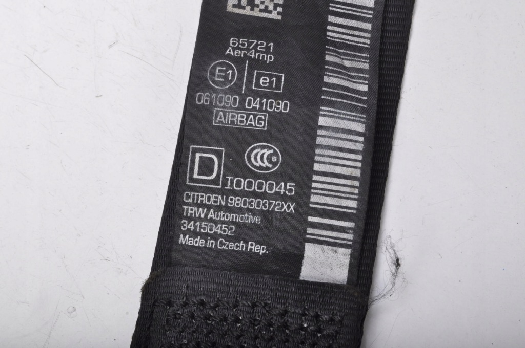 фото №5, Citroen ds3 pas безпеки правий перед