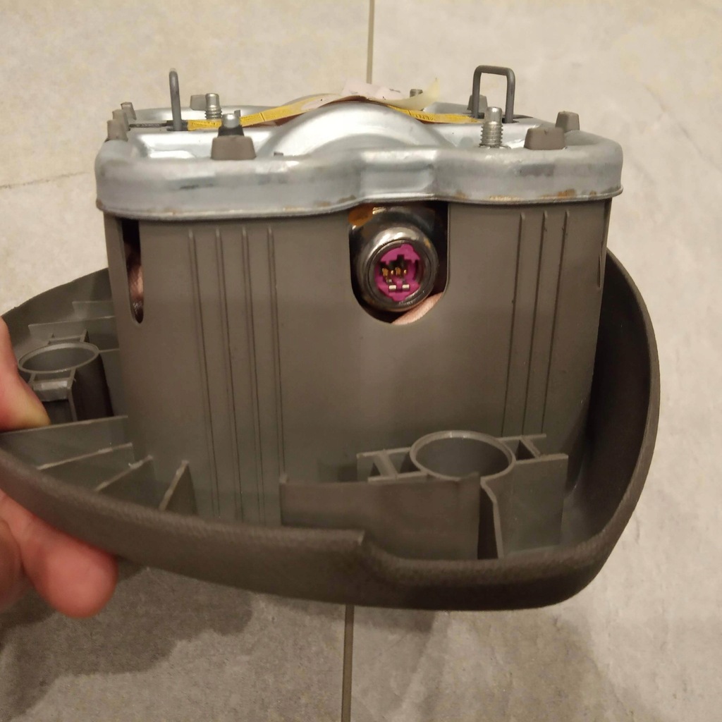 фото №8, Подушка безпеки подушка водія renault clio iii bez круїз-контроль lift 09-12 бежева