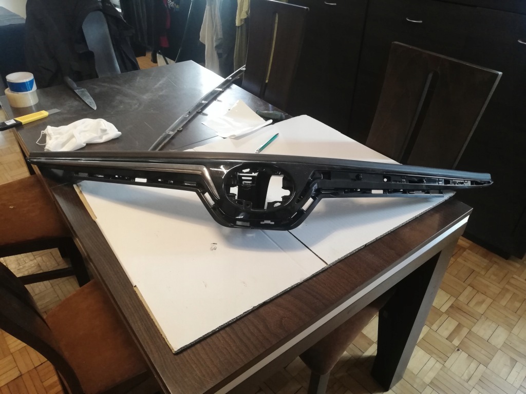 фото №1, Corolla e21 sedan - решётка радиатора решётка радиатора 53111-02c90