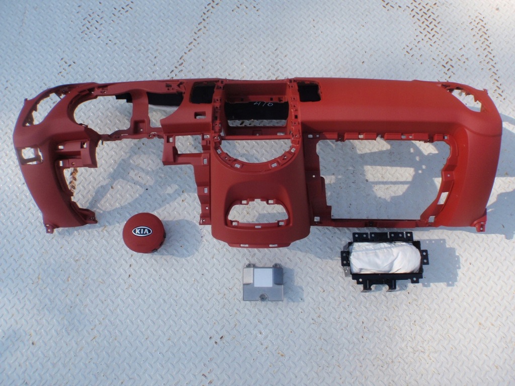 фото №5, Kia soul панель приладів панель приладів консоль подушки безпеки ремені