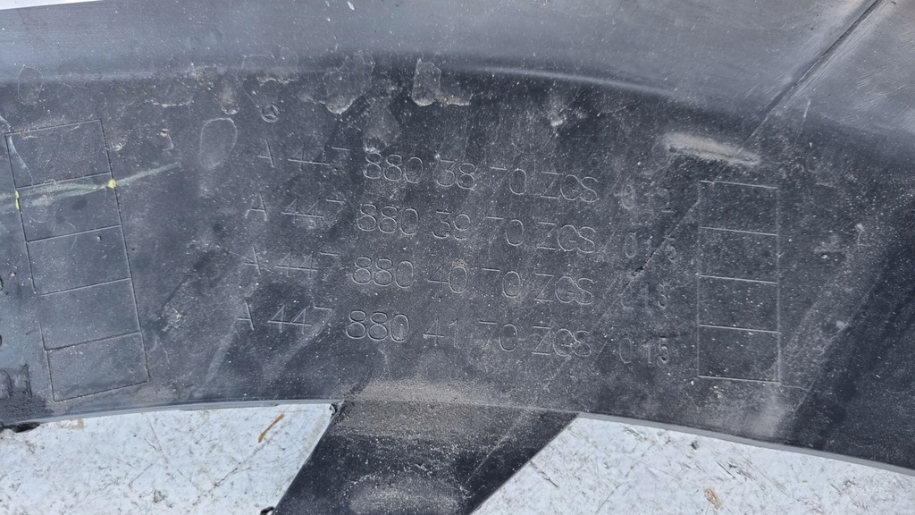 фото №12, Бампер mercedes vito w447 14- перед pdc