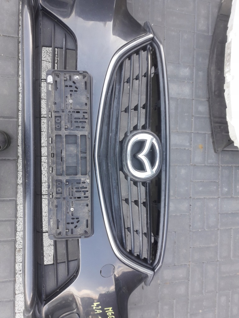 Mazda 6 gj 2012-2015 бампер передок  оригинал комплектный  цвет 42a передний Киев
